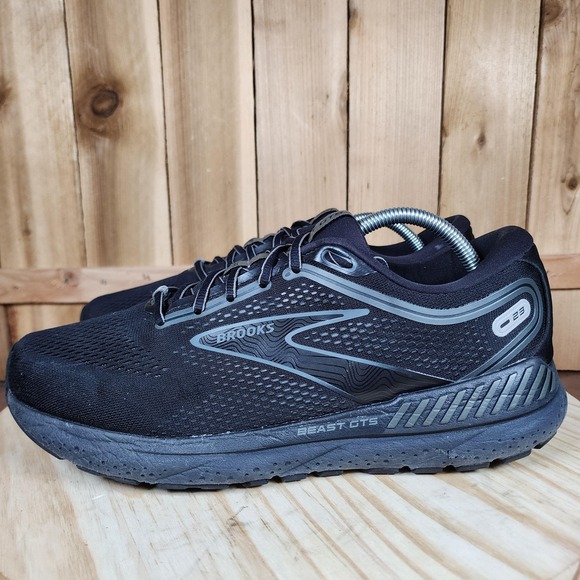 Brooks Beast GTS 23 Running Shoes Mens Size 10.5 Black GuideRails 1104011D041‎ main image 9